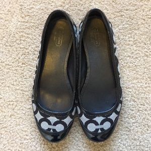 COACH black flats